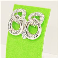 Orecchini Vidali Gioielli Donna in Argento Zircone ORAR-42-34 - ORAR-42-34